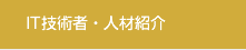 IT技術者・人材紹介